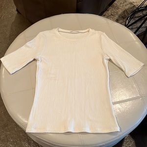 NWOT reformation sweater top in ivory